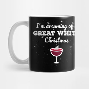 I'm Dreaming Of A Great White Christmas Mug